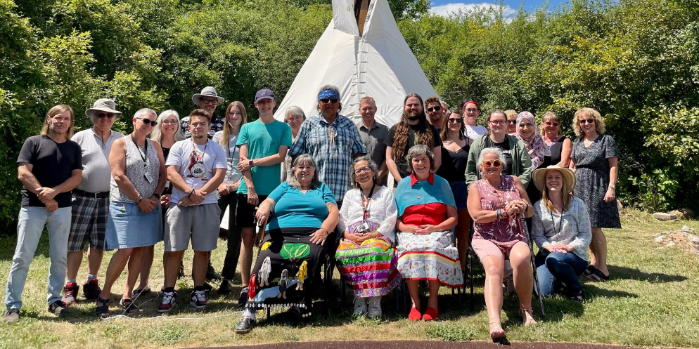 FLA OHT partner KCHC at Tipi installation